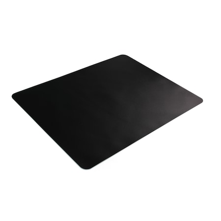 Floortex Desktex Black Vinyl Rectangular Desk Pad - 19" x 24" NCDMFLVS0016